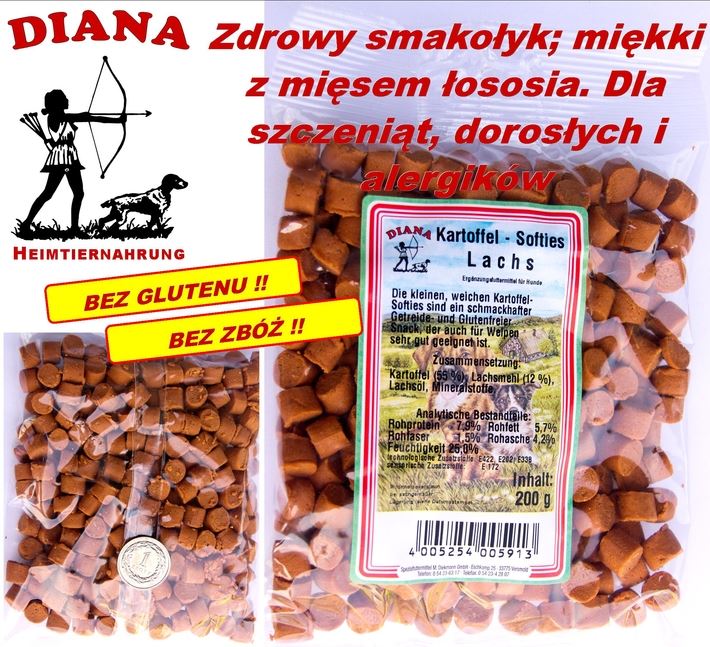 Kartoffel Softies - Lachs Diana 8x200g Łosoś GF