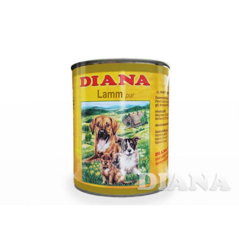 Czysta Jagnięcina 800g puszka mięsna DIANA