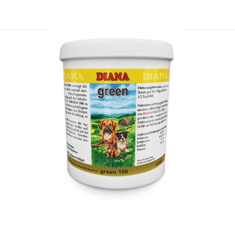 Green 100 Pulver Diana 250g, małża nowozelandzka