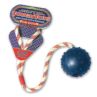 Happy Pet Tough Toys 2,5"/6,5cm Rubber Rope Ball S