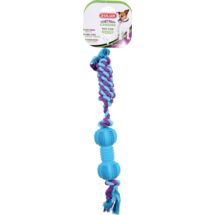 Sztanga kauczukowa ze sznurem 34cm zabawka dla psó