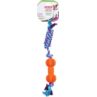 Sztanga kauczukowa ze sznurem 34cm zabawka dla psó