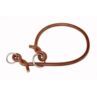 Obroża zaciskowa z skóry okr. 4mm/45cm