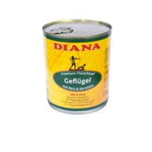 Drób z Ryżem i Marchewką 800g puszka mięsna DIANA