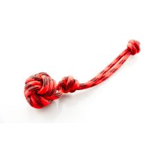 Piłka zabawka z LINKI śred.6,5cm z uchwytem d.32cm