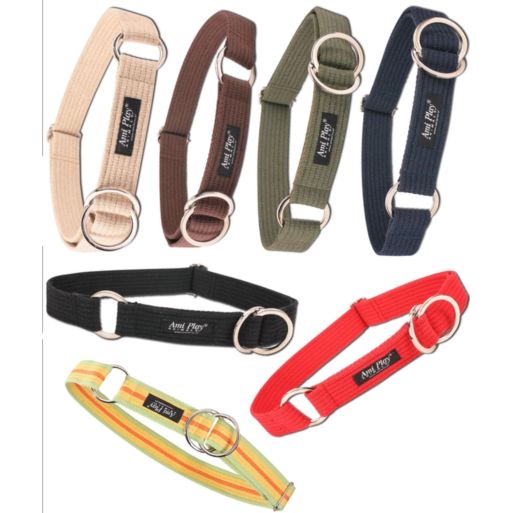 Obroża 3P 45-85cm, szer. 3,0cm Bawełna PÓŁZACISKOW