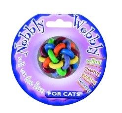 Happy Pet Cat Toys Mini Nobbly Wobbly