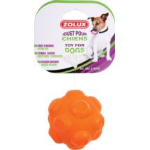 Piłka kauczukowa z dzwiękiem 9,5cm zabawka dla psa