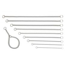 Łańcuszek dławik obroża zacisk KRÓTKIE OGNIWO 40cm