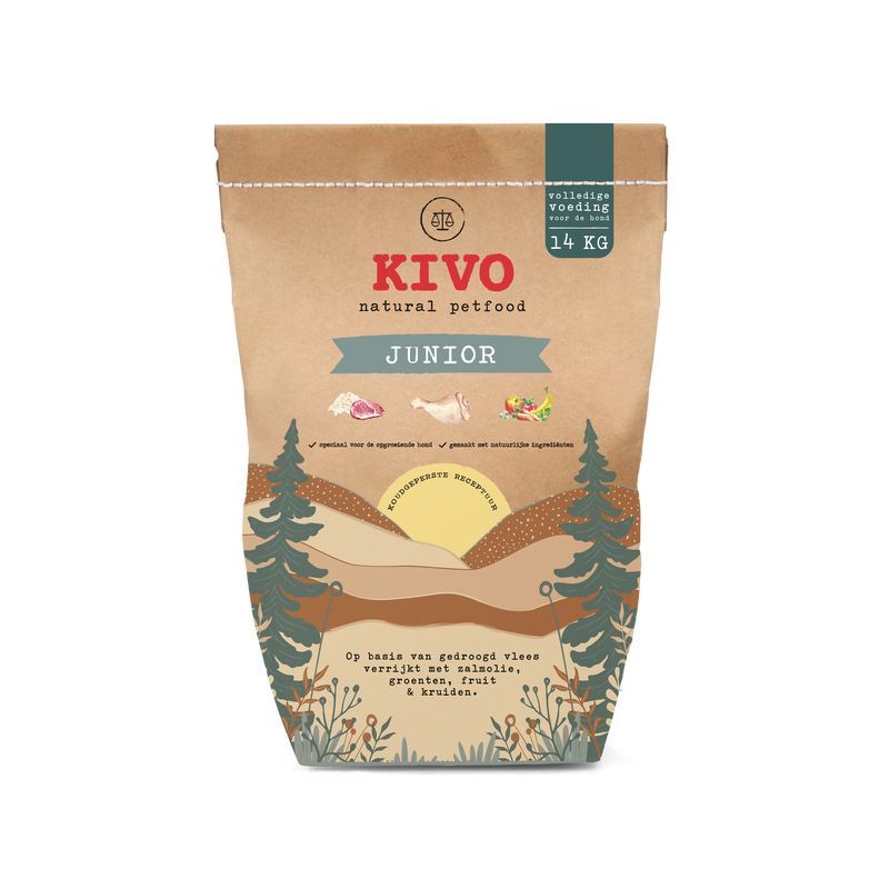 Kivo JUNIOR ENERGY Kurczak z Wołowiną 14kg