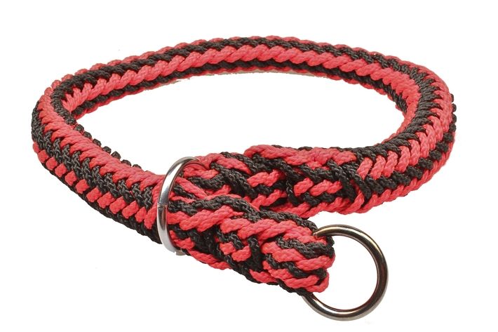 Obroża zaciskowa LARG 20mm/70cm z linki plecionej