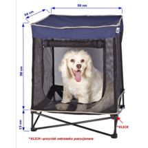 Kennel Transporter Kojec Klatka S 59x59x73cm 16kg