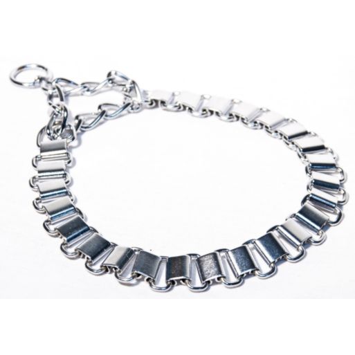 Obroża Blaszki R 2 dla psa stal CHROMOWANA 40-46cm