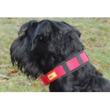 Obroża BEZPIECZNA z podkładką 53-61cm B. MOCNA 65