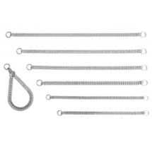 Łańcuszek obroża PODW KRÓTKIE OGNIWO dł.40cm CHROM