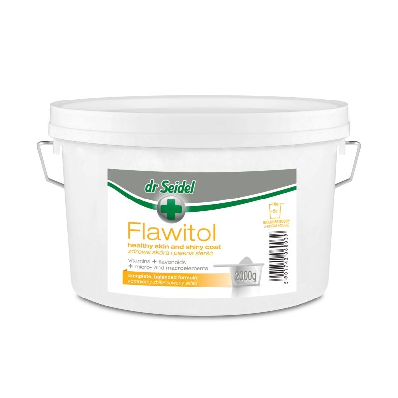 Flawitol zdrowa skóra i piękna sierść 2kg w proszk