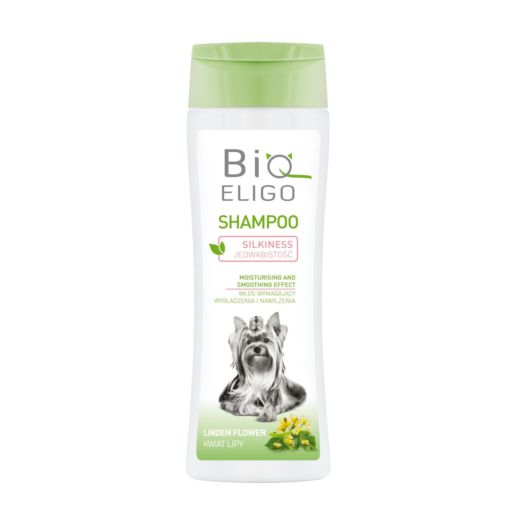 Jedwabistość szampon BioEligo 250ml nawilża wygład