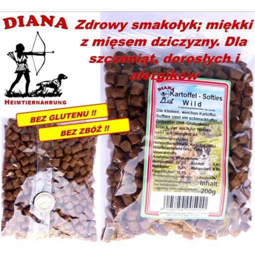 Kartoffel Softies - Wild Diana 8x200g Dziczyzna GF