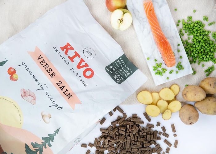 Kivo Świeży Łosoś bez zbóż, tłoczona na zimno 14kg