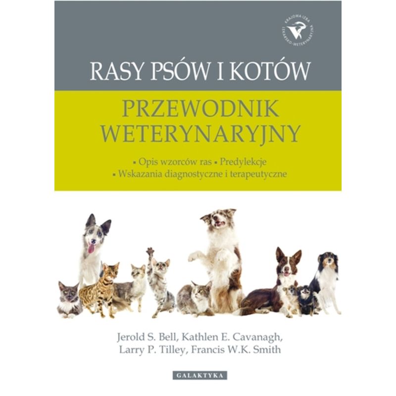 Rasy Psów i Kotów - przewodnik weterynaryjny książ