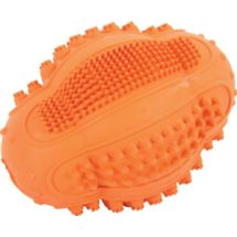 Piłka kauczukowa Rugby DENTAL 8cm zabawka dla psa