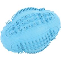 Piłka kauczukowa Rugby DENTAL 8cm zabawka dla psa