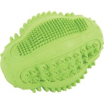 Piłka kauczukowa Rugby DENTAL 8cm zabawka dla psa