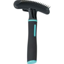 Zgrzebło 18 zębów SAMOCZYSZCZĄCE sierść długa gęst