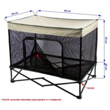 Kennel Transporter Kojec Klatka M 90x59x73cm 37kg