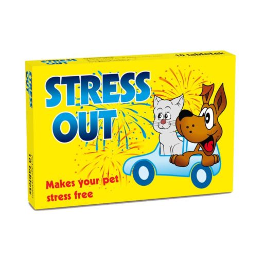 Stress Out 10 tabletek dla psów i kotów na stres