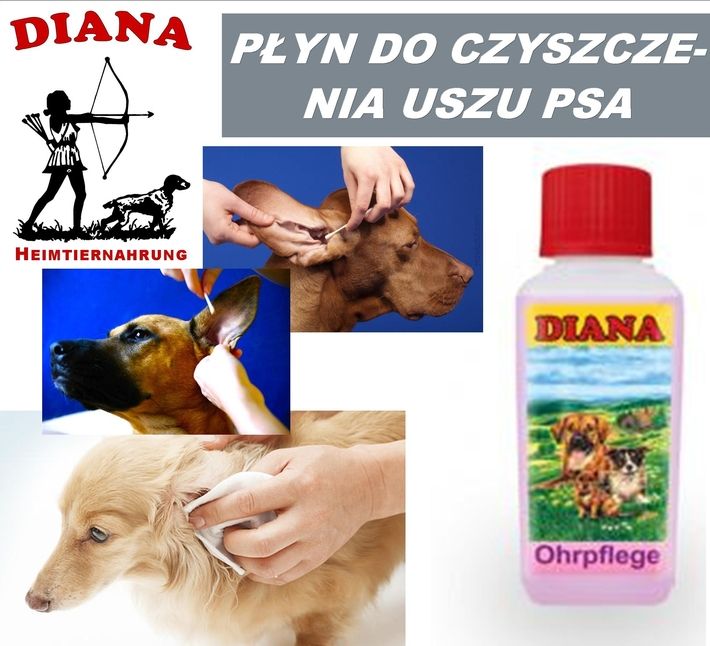 Ohrpflege fluid 100ml Diana Płyn do uszu