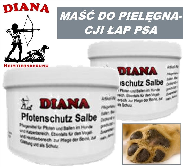 Pfotenschutz - Salbe 90ml Diana Maść ochronna