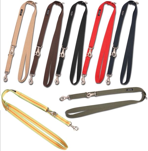 Smycz PR Regulowana 100-200cm, szer. 3,0cm Bawełna