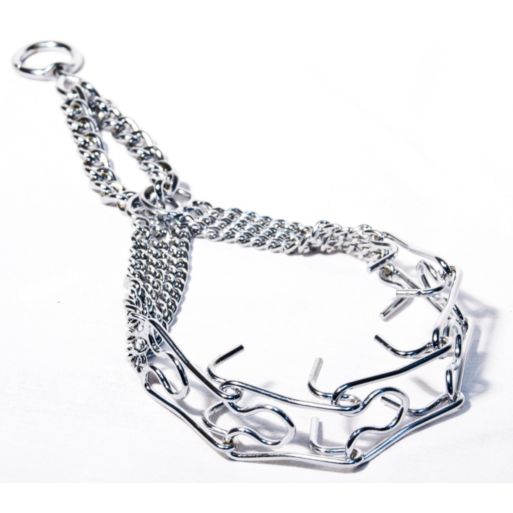 Obrożo Kolczatka R3 stal CHROMOWANA 52-60cm