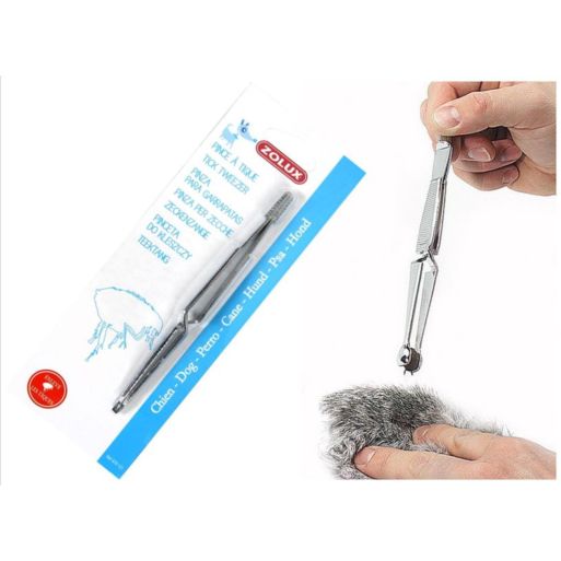 Pęseta szczypce urządzenie do wyciągania kleszczyS