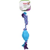 Piłka kauczukowa Rugby ze sznurem 33cm Zabawka