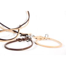 Obroża zaciskowa z skóry okr. 6mm/40cm