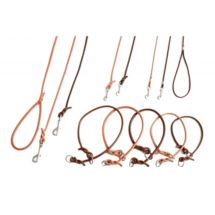 Obroża zaciskowa z skóry okr. 6mm/40cm