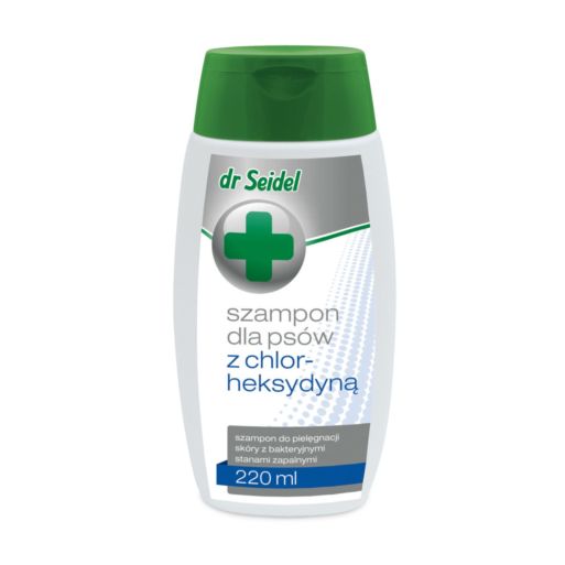 Szampon z CHLORHEKSYDYNĄ 220ml Dr Seidel
