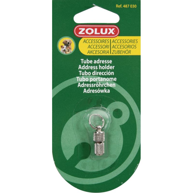 Adresówka Metalowa Identyfikator do obroży psa kot