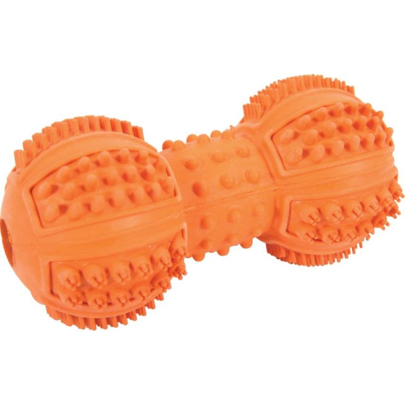 Sztanga kauczukowa DENTAL 9cm zabawka dla psa