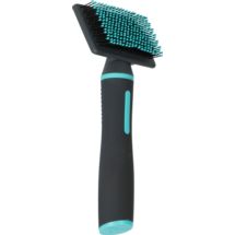 Zgrzebło Szczotka zabezpieczone końce MAŁA dla psa