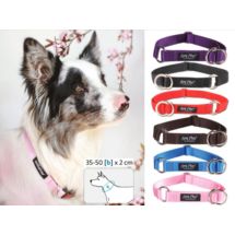 Obroża ZACISKOWA 35-50cm szer. 2,0cm 6 KOLORÓW BAS