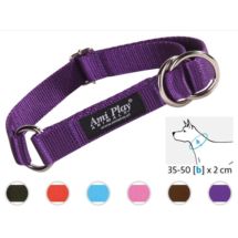 Obroża ZACISKOWA 35-50cm szer. 2,0cm 6 KOLORÓW BAS