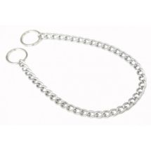 Łańcuszek dławik obroża zacisk KRÓTKIE OGNIWO 50cm