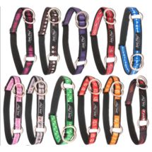 Obroża 3NX 34-55cm, szer. 2,5cm PÓŁZACISKOWA