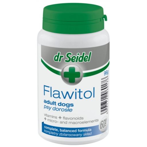 Flawitol witaminy minerały dla psów dorosłych 60ta