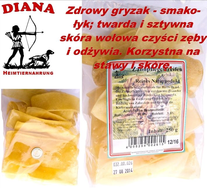 Zahnpflegestreifen Diana 250g Pielęgnacja Zębów
