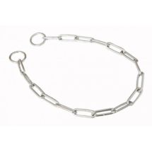 Łańcuszek obroża dławik zacisk DŁUGIE OGNIWO 70cm