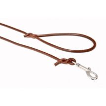 Smycz z skóry okrągłej 6mm/120cm